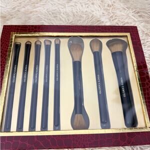 Vince Camuto Luxury 8-Piece Makeup Brush Set | Cosmetic Brushes